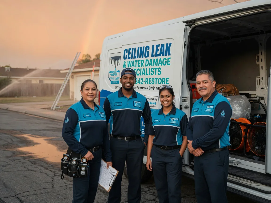 Ceiling Leak Cleanup company in Columbia City, OR