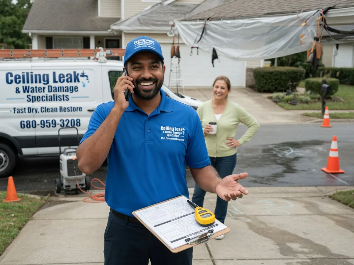 Ceiling Leak Cleanup Columbia City, OR FAQs
